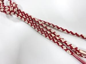 未使用品　正絹　手組帯締め